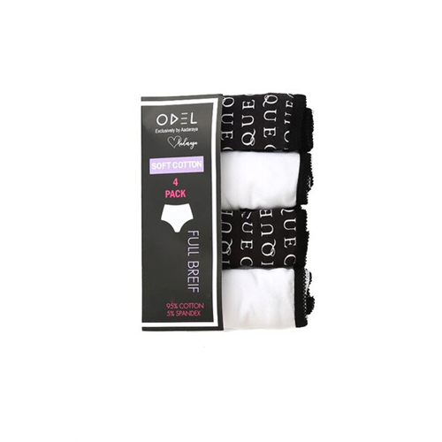 Odel Assorted Colors Full Brief - Pack Of 4