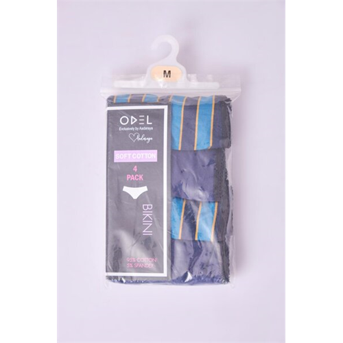 Odel Bikini Panties Assorted Colors Pack of 4