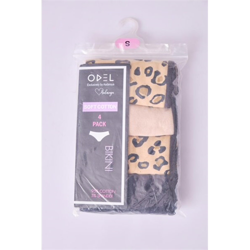 Odel Bikini Panties Assorted Colors Pack of 4