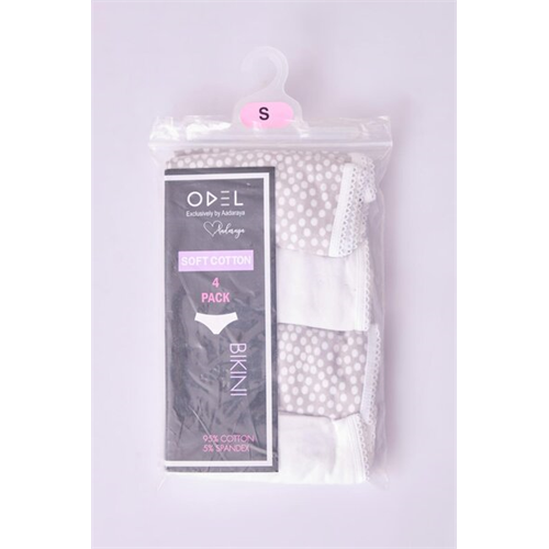 Odel Bikini Panties Assorted Colors Pack of 4