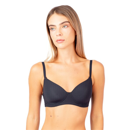 Odel Black Padded Non Wired Bra