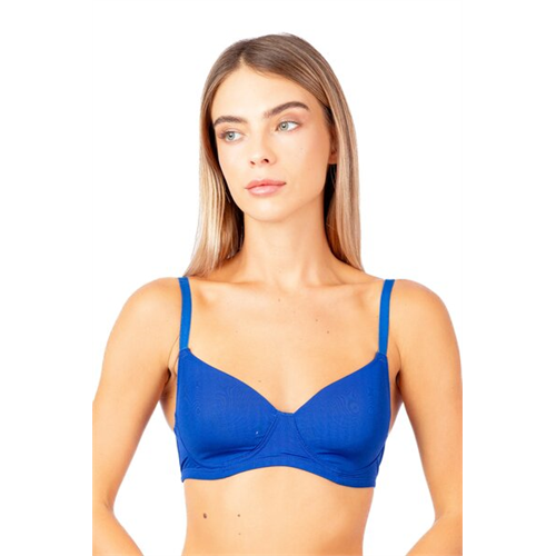 Odel Blue Padded Non Wired Bra