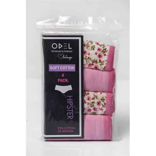 Odel Cotton Hipster 04 Pcs Panty Pack