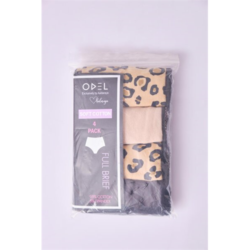 Odel Full Brief Assorted Colors Pack of 4