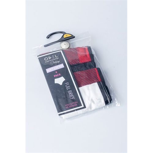 Odel Full Brief Assorted Colours Pack of 4
