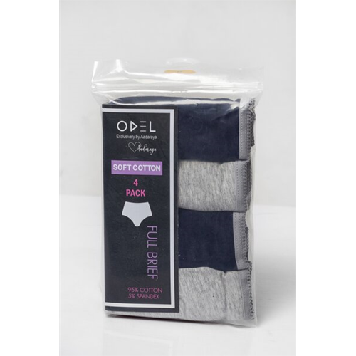 Odel Full Brief Cotton 04 Pcs Panty Pack
