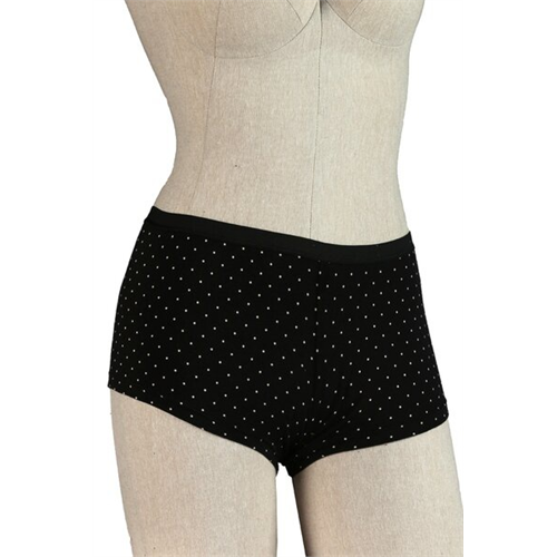 Odel Full Brief In Black With Polka Dots