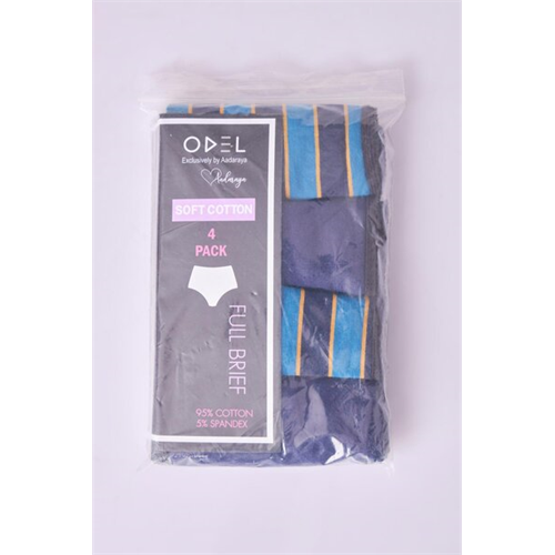 Odel Full Brief Panties Assorted Colors Pack of 4