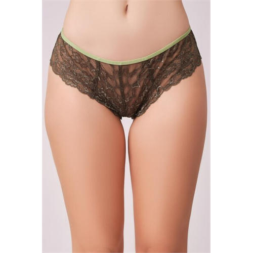 Odel Green Color Lace Brief