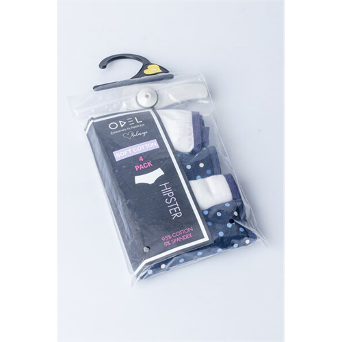 Odel Hipster Assorted Colours Pack of 4