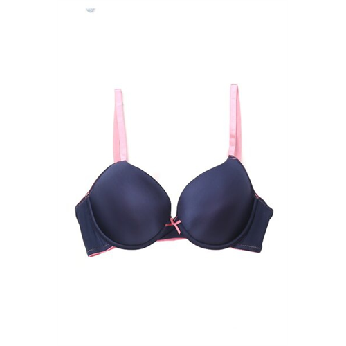 Odel Navy T Shirt Bra