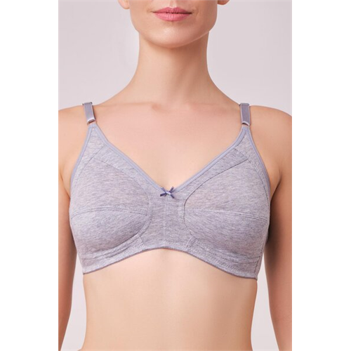 Odel Non Wired unlined Grey Color Cotton Bra