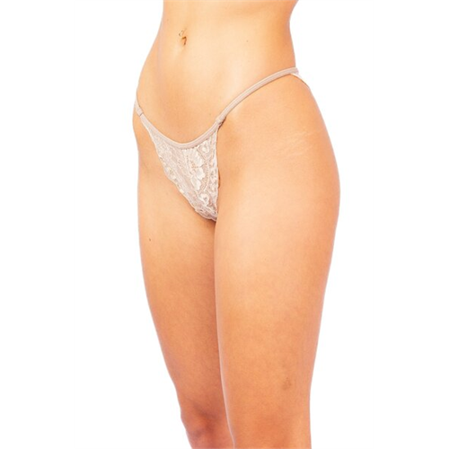 Odel Nude Lace Thong