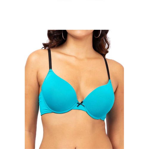Odel Padded Wired Turquoise Tshirt Bra