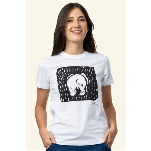 Luv Sl Ladies Elephant Back Print Tshirt