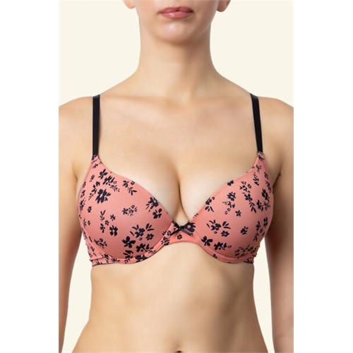 Odel Flower Print T Shirt Bra