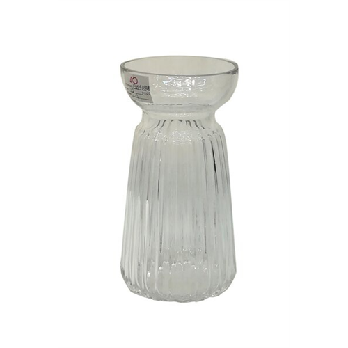 Odel Line Designed Clear Tall Glass Vase