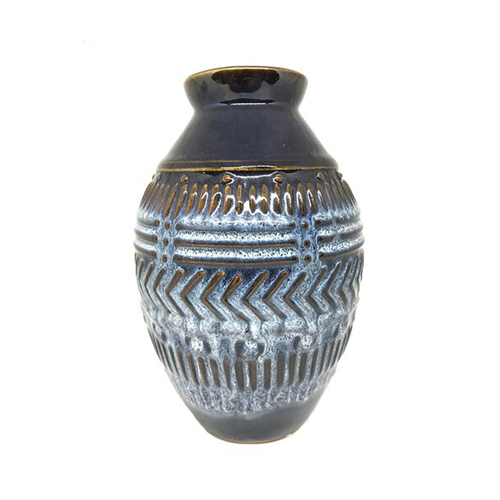 Odel Vase Ceramic Blue Color