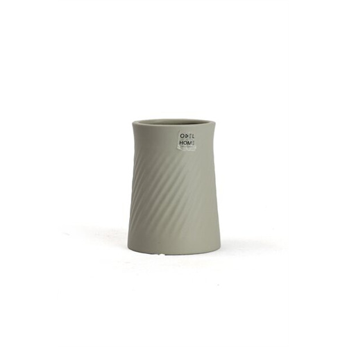 Odel Vase Ceramic Matt Beige Milano Small 9X9X12cm