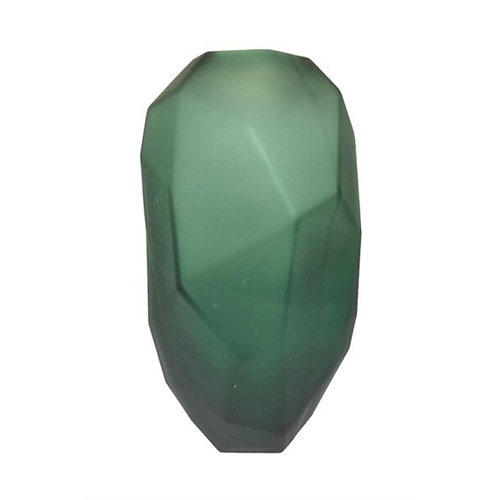 Odel Vase Coloured Glass Deep Green