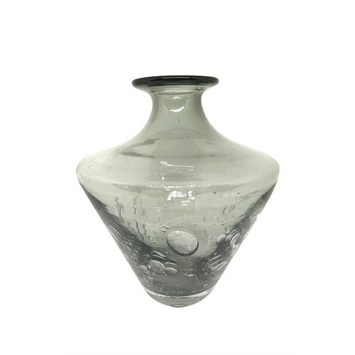 Odel Vase Coloured Glass Grey