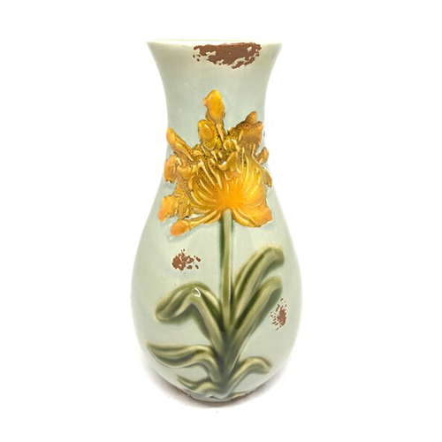 Odel With Flower Tall Vase