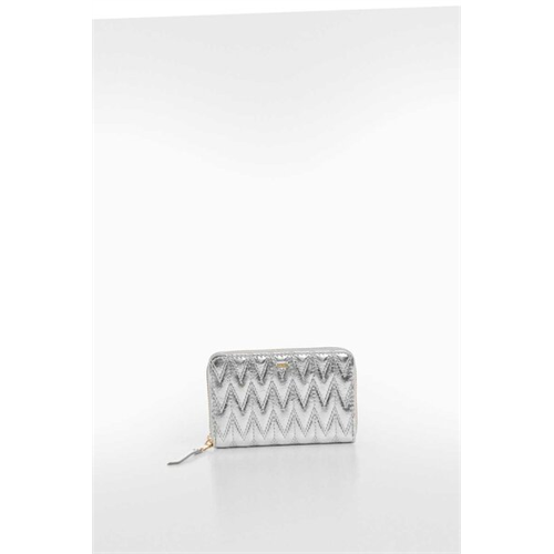 Mango Silver Womenswear Wallet