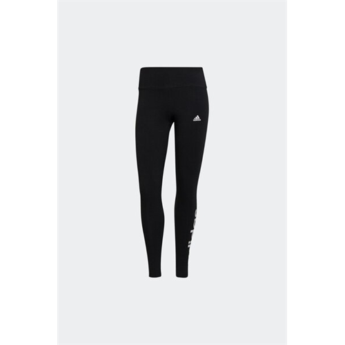 Adidas Black Logo Printed Women's Tight