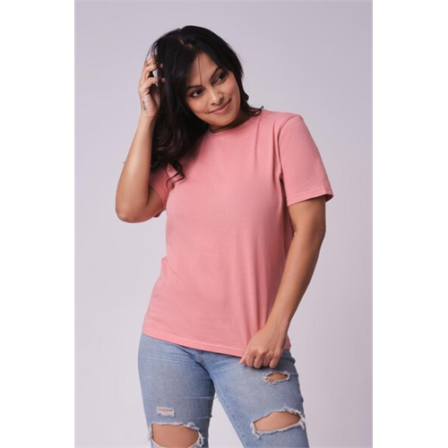 Biconic Basics Peach Boyfriend Fit Tshirt