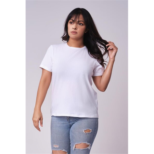 Biconic Basics White Boyfriend Fit Tshirt