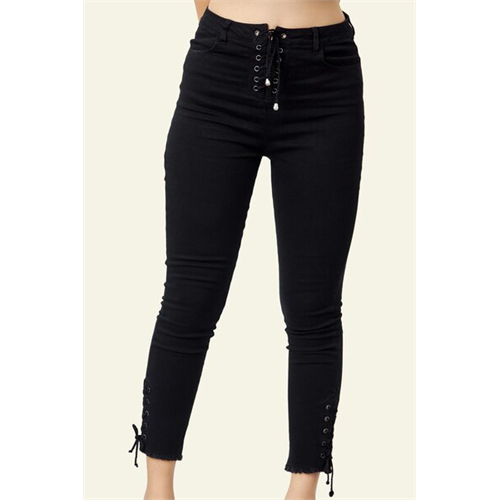 Biconic Black High Waist Skinny Pant