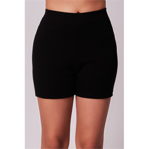 Biconic Black Rib Bicycle Short