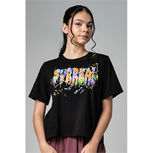 Biconic Black Surreal Graphic Tee