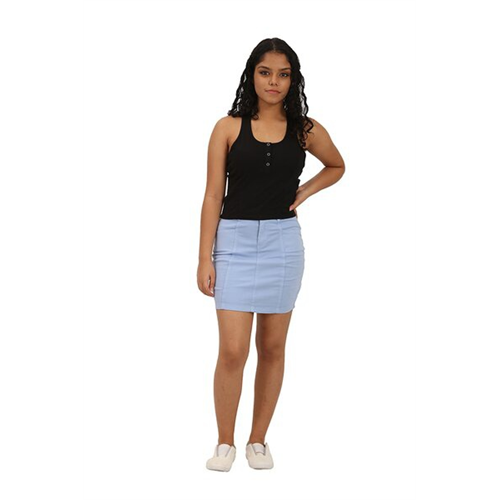 Biconic Denim Skirt