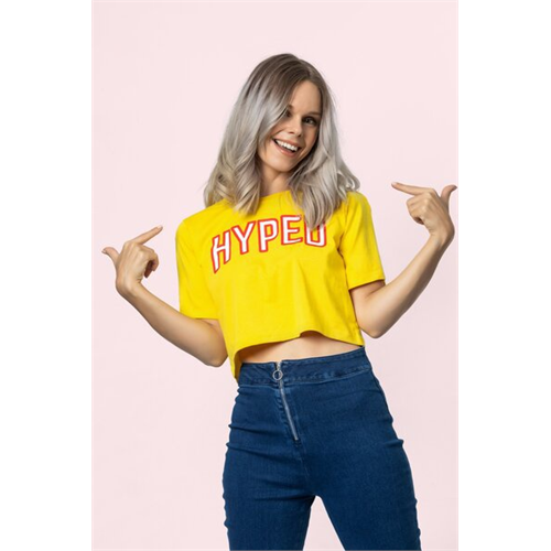 Biconic Graphic Crop Tshirt