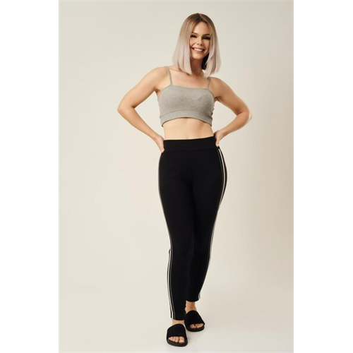 Biconic Grey Crop Skinny