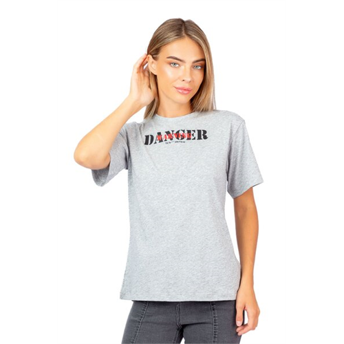 Biconic Grey Marl Mood Swings Graphic Tee