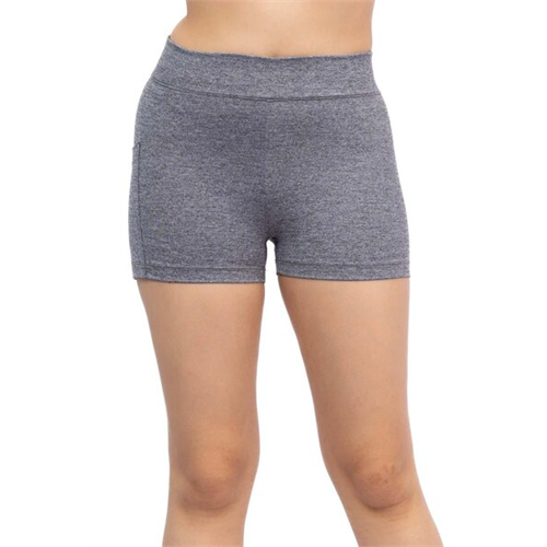 Biconic Grey Side Pocket Mini Cycling Short