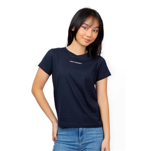 Biconic Navy Love Yourself Graphic Tshirt