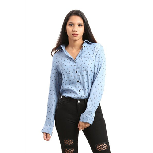 Biconic Printed Long Sleeve Shirt