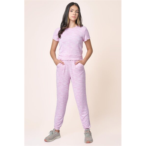 Biconic Purple Marl Jogger