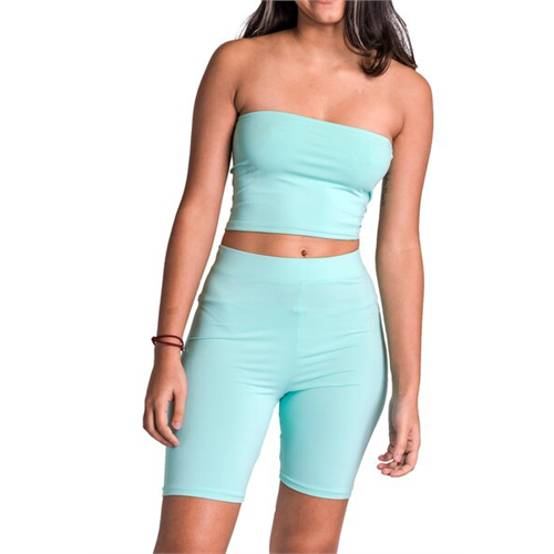 Biconic Solid Colour Tube Top