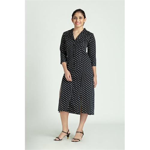 Closet Polka Dot Midi Dress