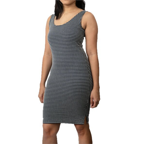 Closet Printed Bodycon Mini Dress