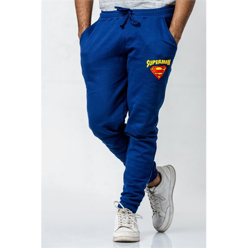 DC Comics Superman Solid Color Logo Printed Jogger Pant