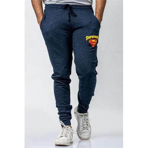 DC Comics Superman Solid Color Logo Printed Jogger Pant