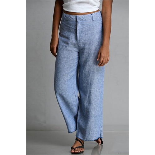 Ekko Linen Printed Eva Pant