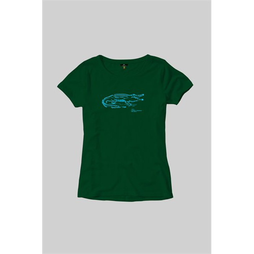 Luv Sl Ladies Classic Crocodile Print Tshirt