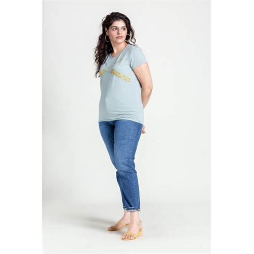 Luv SL Solid Color Tuk Tuk Printed Women's T-Shirt