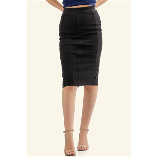 O.D.Co Black Denim Skirt